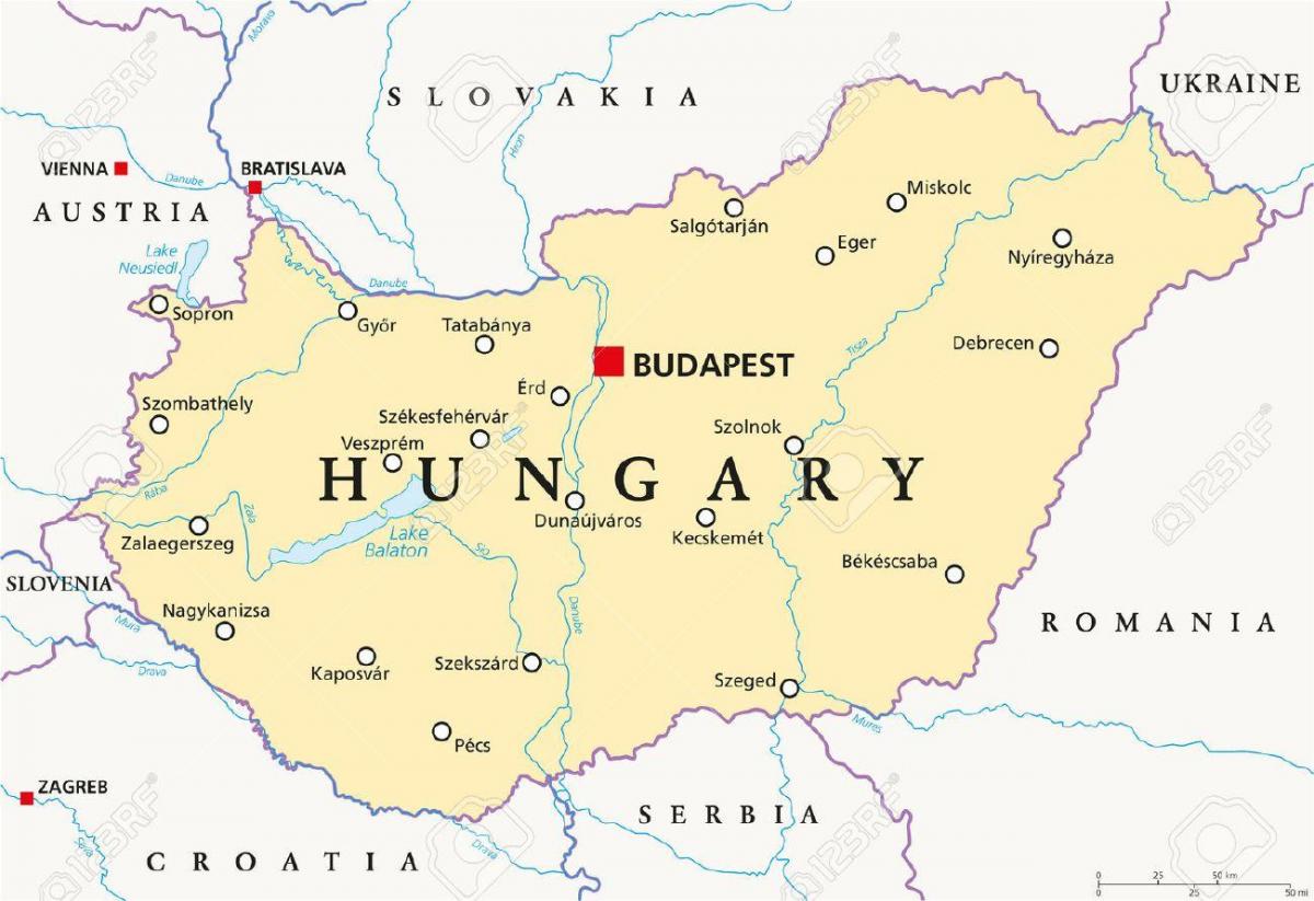 budapest lokasi peta dunia