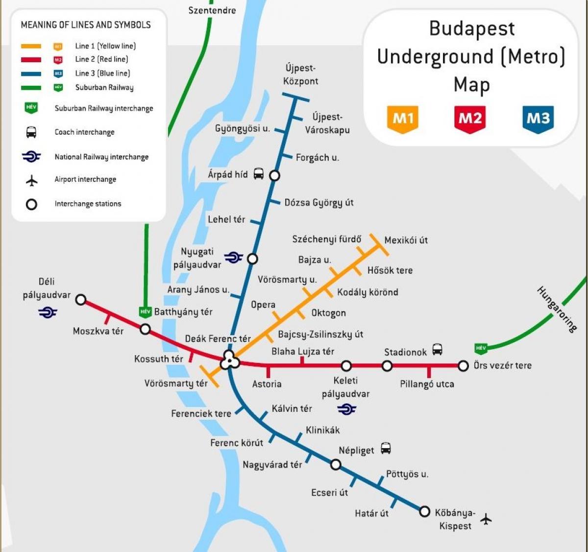 metro peta budapest, hungaria
