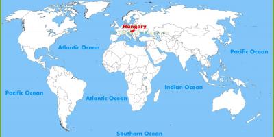 Peta dunia hungary budapest