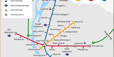 Metro peta budapest, hungaria