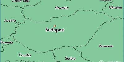 Peta budapest dan negara-negara sekitarnya