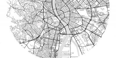 Peta budapest seni jalanan